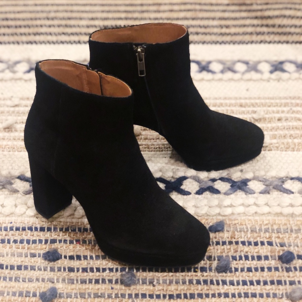MADEWELL The Haley Platform Boot like new